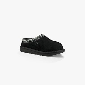 Ugg Tasman II Kids Slippers Black (3091RVJUW)